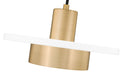 Z-Lite - 829P12-MW-MGLD-LED - LED Pendant - Ludo - Matte White + Modern Gold