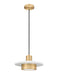 Z-Lite - 829P12-MW-MGLD-LED - LED Pendant - Ludo - Matte White + Modern Gold