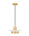 Z-Lite - 829P12-MW-MGLD-LED - LED Pendant - Ludo - Matte White + Modern Gold