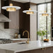 Z-Lite - 829P16-MW-MGLD-LED - LED Pendant - Ludo - Matte White + Modern Gold