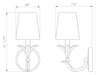 Z-Lite - 830-1S-GLF - One Light Wall Sconce - Aslin - Gold Leaf