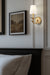 Z-Lite - 830-1S-GLF - One Light Wall Sconce - Aslin - Gold Leaf