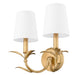 Z-Lite - 830-2S-GLF - Two Light Wall Sconce - Aslin - Gold Leaf