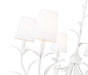 Z-Lite - 830-31TXWH - Six Light Chandelier - Aslin - Textured White