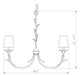 Z-Lite - 830-31TXWH - Six Light Chandelier - Aslin - Textured White