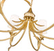 Z-Lite - 830-42GLF - Eight Light Chandelier - Aslin - Gold Leaf