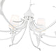 Z-Lite - 830-42TXWH - Eight Light Chandelier - Aslin - Textured White