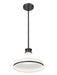 Z-Lite - 831P12-MB - One Light Pendant - Reznor - Matte Black
