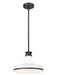Z-Lite - 831P12-MB - One Light Pendant - Reznor - Matte Black