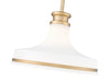 Z-Lite - 831P12-MGLD - One Light Pendant - Reznor - Modern Gold