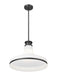 Z-Lite - 831P18-MB - One Light Pendant - Reznor - Matte Black