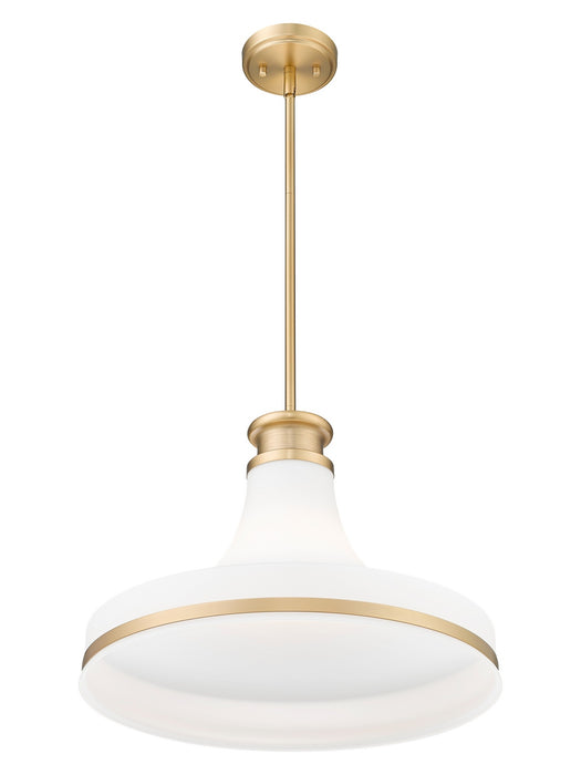 Z-Lite - 831P18-MGLD - One Light Pendant - Reznor - Modern Gold