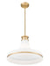 Z-Lite - 831P18-MGLD - One Light Pendant - Reznor - Modern Gold