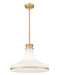 Z-Lite - 831P18-MGLD - One Light Pendant - Reznor - Modern Gold