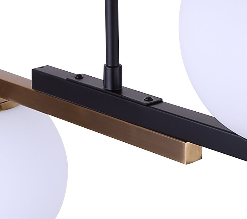 Canarm - IPL2261B02BKG - Two Light Pendant - Lumi - Matte Black