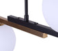 Canarm - IPL2261B02BKG - Two Light Pendant - Lumi - Matte Black