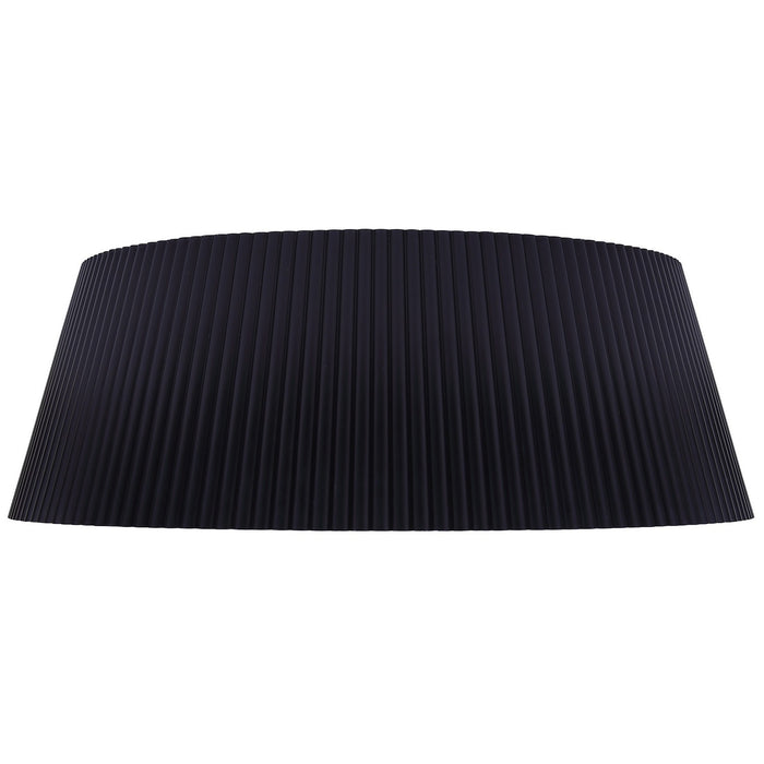 Canarm - LFM344A18BKW - LED Flush Mount - Mira - Matte Black & Faux Wood