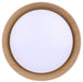 Canarm - LFM344A18BKW - LED Flush Mount - Mira - Matte Black & Faux Wood