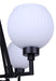 Canarm - ICH2257B04BK - Four Light Chandelier - Nella - Matte Black