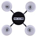 Canarm - ICH2257B04BK - Four Light Chandelier - Nella - Matte Black