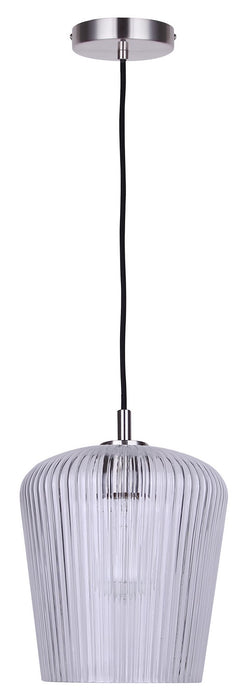Canarm - IPL1249A01BN-CR - One Light Pendant - Leandro - Brushed Nickel