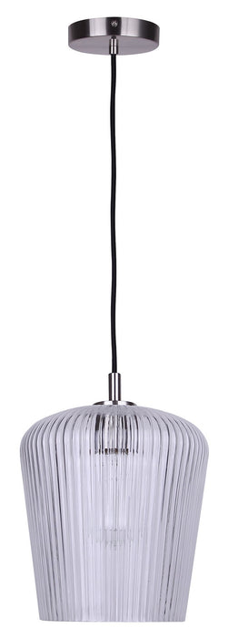 Canarm - IPL1249A01BN-CR - One Light Pendant - Leandro - Brushed Nickel