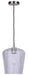 Canarm - IPL1249A01BN-CR - One Light Pendant - Leandro - Brushed Nickel