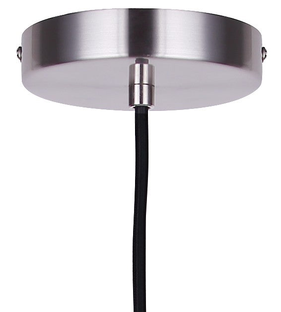 Canarm - IPL1249A01BN-CR - One Light Pendant - Leandro - Brushed Nickel