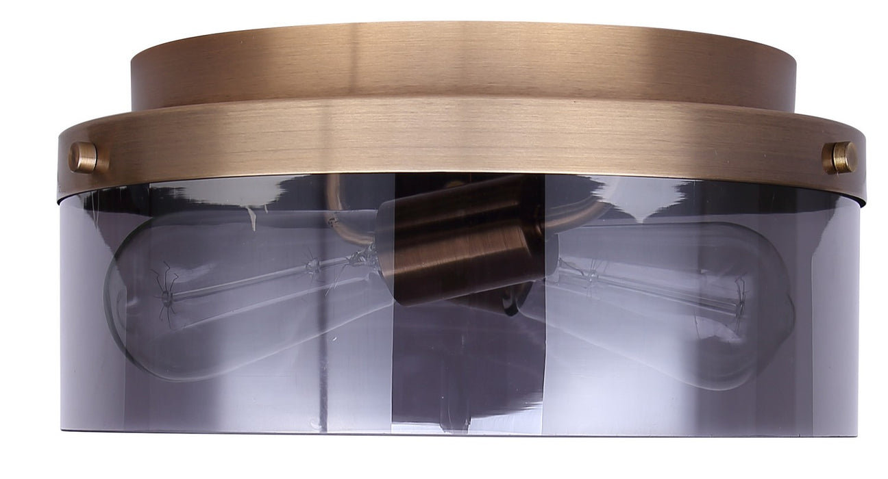Canarm - IFM2288B12GD - Two Light Flush Mount - Nina - Gold