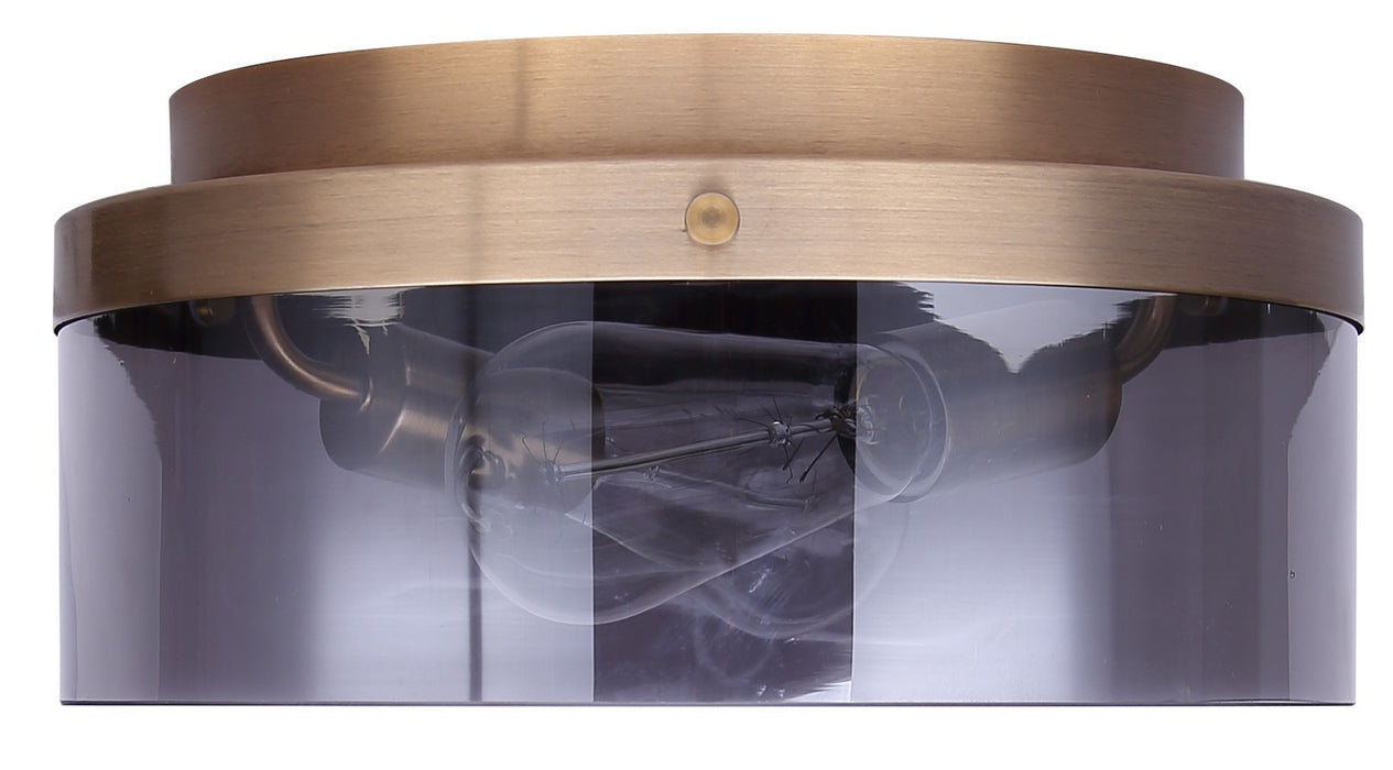 Canarm - IFM2288B12GD - Two Light Flush Mount - Nina - Gold