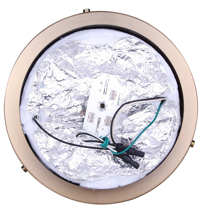Canarm - IFM2288B12GD - Two Light Flush Mount - Nina - Gold