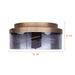 Canarm - IFM2288B12GD - Two Light Flush Mount - Nina - Gold