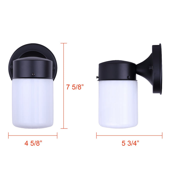 Canarm - IOL771BK - One Light Outdoor Down Light - Jude - Matte Black
