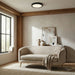 Canarm - DL-11F-25DCW-BK-C - LED Flush Mount - Dl-11F-25Dcw - Matte Black