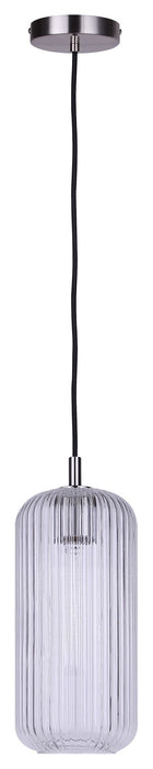 Canarm - IPL1250A01BN-CR - One Light Pendant - Malek - Brushed Nickel