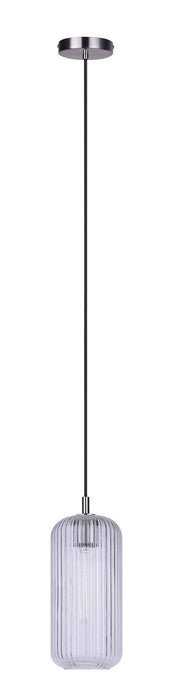 Canarm - IPL1250A01BN-CR - One Light Pendant - Malek - Brushed Nickel