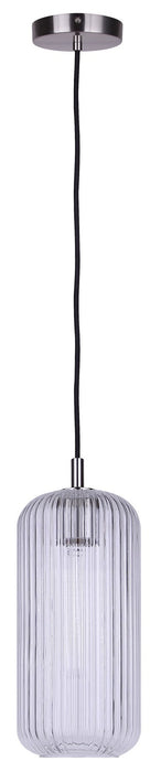 Canarm - IPL1250A01BN-CR - One Light Pendant - Malek - Brushed Nickel