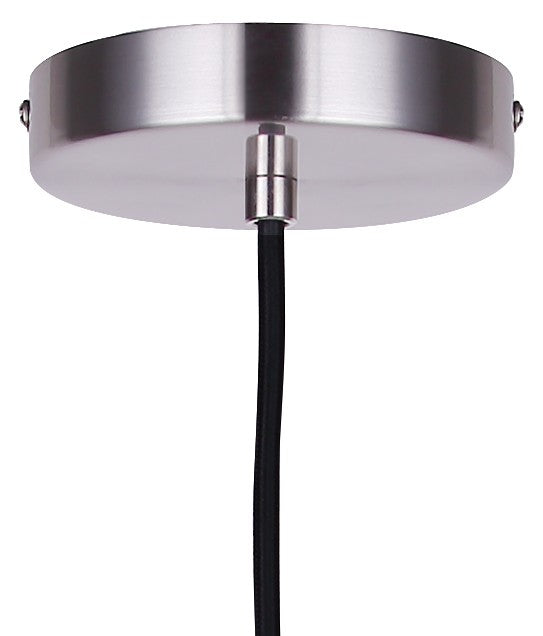 Canarm - IPL1250A01BN-CR - One Light Pendant - Malek - Brushed Nickel