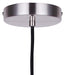 Canarm - IPL1250A01BN-CR - One Light Pendant - Malek - Brushed Nickel