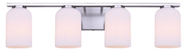 Canarm - IVL1241A04BN - Four Light Vanity - Bram - Brushed Nickel