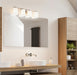 Canarm - IVL1241A04BN - Four Light Vanity - Bram - Brushed Nickel