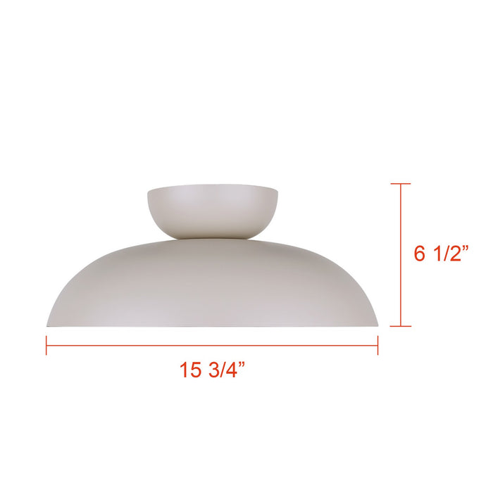 Canarm - LFM341A16ST - LED Flush Mount - Orrin - Stone