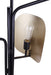 Canarm - IFL2280B67BKG - Six Light Floor Lamp - Zyric - Matte Black & Painted Gold