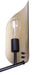 Canarm - IFL2280B67BKG - Six Light Floor Lamp - Zyric - Matte Black & Painted Gold