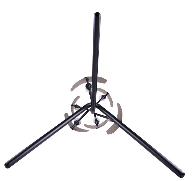 Canarm - IFL2280B67BKG - Six Light Floor Lamp - Zyric - Matte Black & Painted Gold