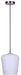 Canarm - IPL1249A01BN-OR - One Light Pendant - Leandro - Brushed Nickel
