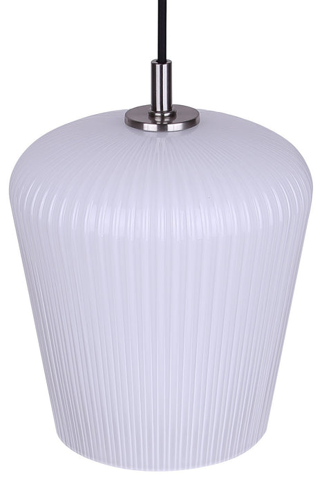 Canarm - IPL1249A01BN-OR - One Light Pendant - Leandro - Brushed Nickel