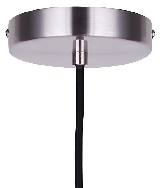 Canarm - IPL1249A01BN-OR - One Light Pendant - Leandro - Brushed Nickel