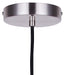 Canarm - IPL1249A01BN-OR - One Light Pendant - Leandro - Brushed Nickel