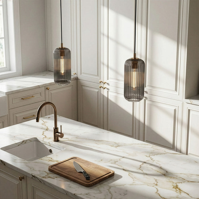 Canarm - IPL1250A01GD-SR - One Light Pendant - Malek - Gold